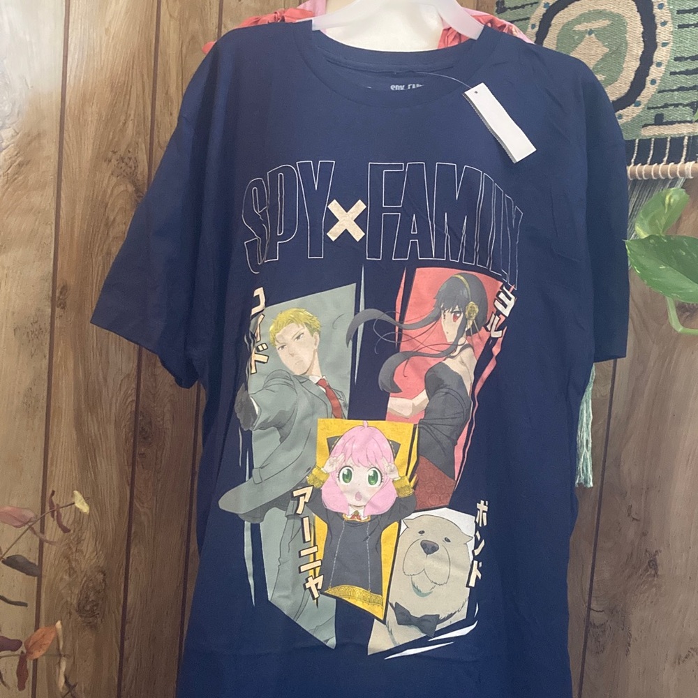 Spy x Family Kids Graphic Tee - Blue